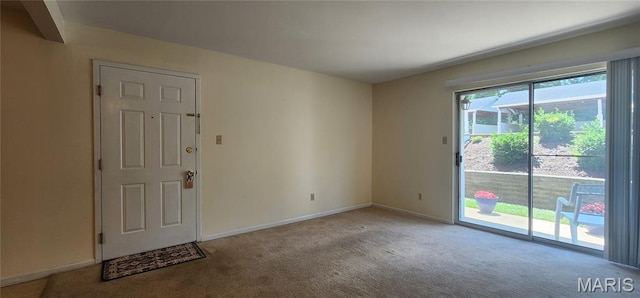 1239 Creve Coeur Crossing Ln Unit C, Chesterfield, MO 63017 - carpeted empty room featuring baseboards