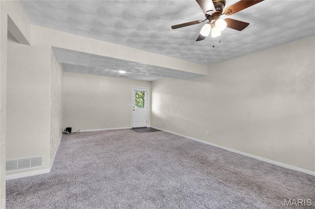 206 Saint Jude, Saint Genevieve, MO 63670 - carpeted spare room featuring ceiling fan and baseboards