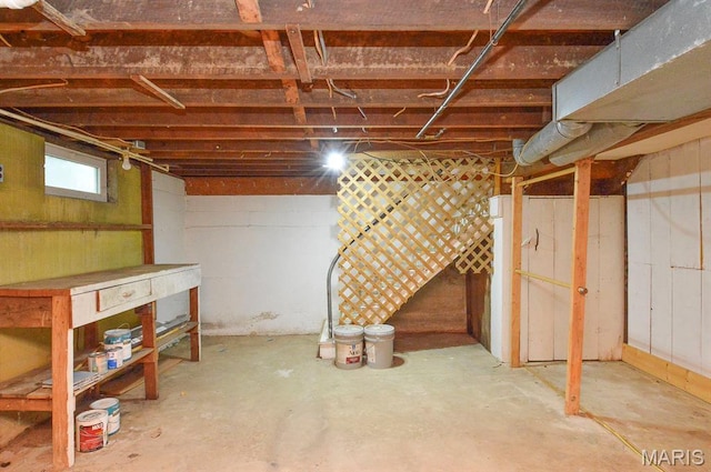 314 N 6th St, Mascoutah, IL 62258 - view of basement