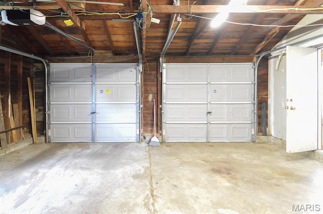 314 N 6th St, Mascoutah, IL 62258 - garage featuring a garage door opener