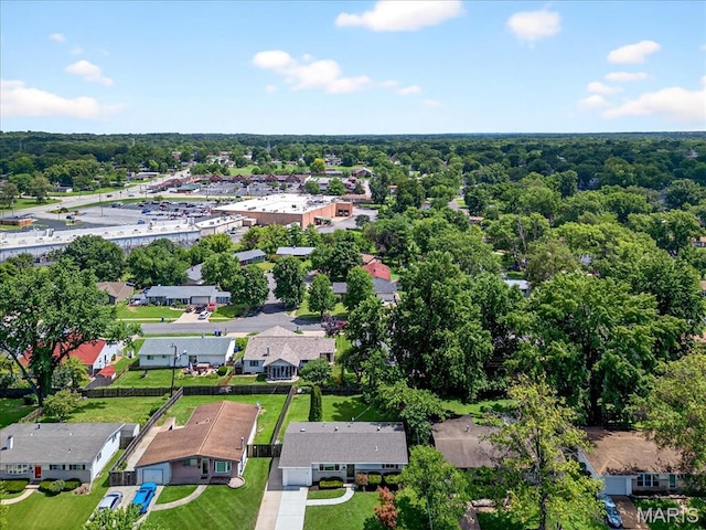 265 Francisca Dr, Florissant, MO 63031 - aerial perspective of suburban area