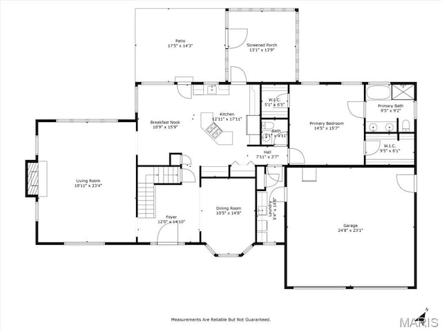 4 Cheshire Ct, Edwardsville, IL 62025 - view of property floor plan