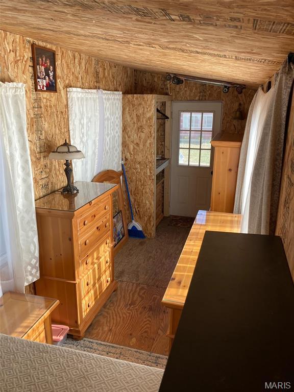 210 E Raymon Ave, Witt, IL 62094 - misc room with lofted ceiling and wooden ceiling