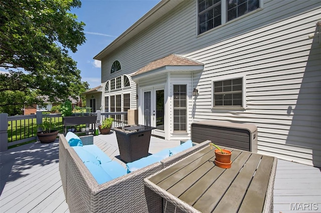 156 Bluffview Dr, Troy, MO 63379 - deck featuring outdoor dining space