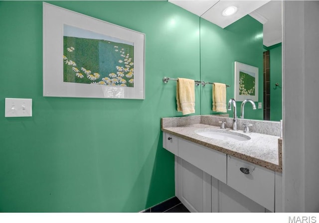 10 Jefferson Rd Unit 3A, Webster Groves, MO 63119 - bathroom with vanity