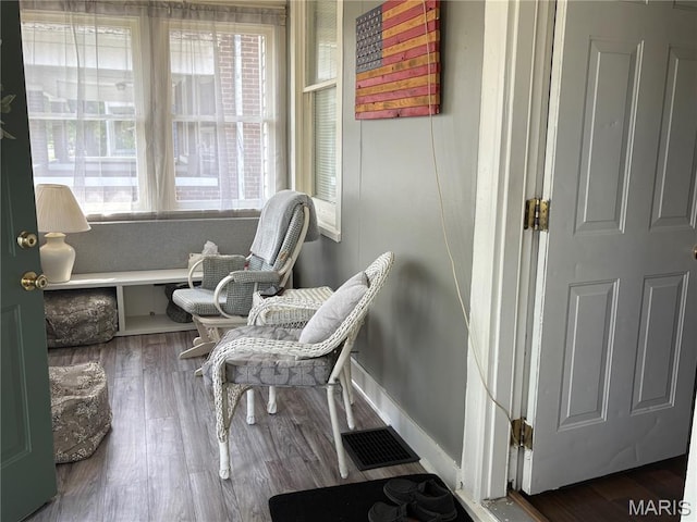 2425 State St, Granite City, IL 62040 - living area featuring wood finished floors