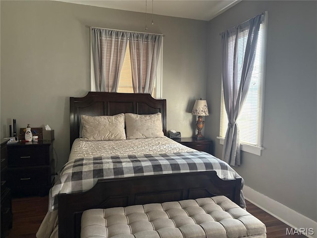 2425 State St, Granite City, IL 62040 - bedroom featuring wood finished floors and baseboards