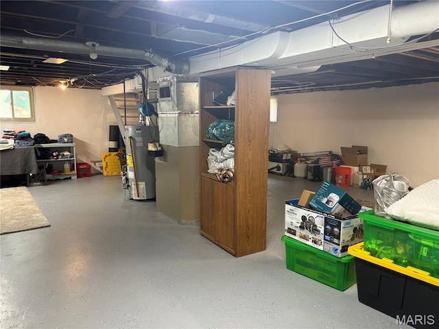 2425 State St, Granite City, IL 62040 - basement with gas water heater