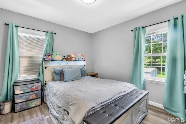 3711 Ashby Rd, Saint Ann, MO 63074 - bedroom with wood finished floors