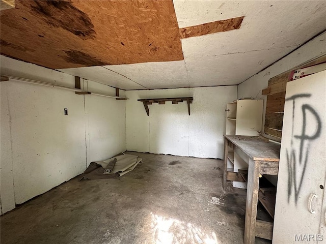1506 S Gertrude St, Salem, MO 65560 - view of unfinished below grade area