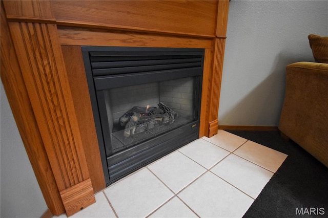 408 Marty Graten Ct, Hamel, IL 62046 - detailed view of a fireplace