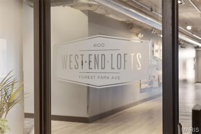 4100 Forest Park Ave Unit 306, Saint Louis, MO 63108 - detailed view of wood finished floors