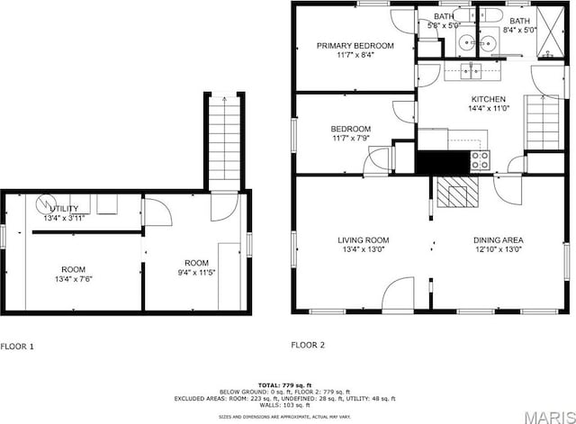 86 Mill St, Elsah, IL 62028 - view of home floor plan