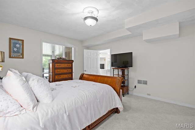 517 E Waters Edge Dr, Shiloh, IL 62221 - bedroom featuring light colored carpet and baseboards