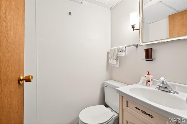401 Willowbrook Ln, Collinsville, IL 62234 - bathroom featuring vanity and toilet