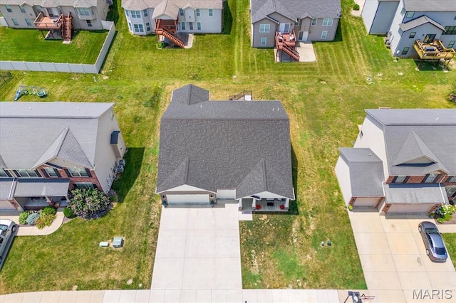 1433 Victoria Square Ct, Ofallon, IL 62269 - aerial view of residential area