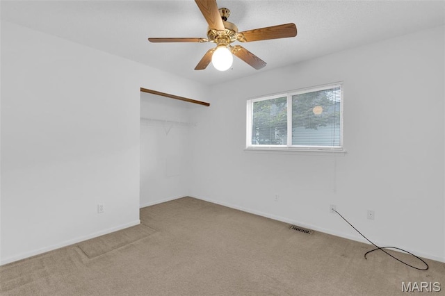 2961 Plum Leaf Cir, Saint Peters, MO 63303 - empty room featuring light colored carpet and a ceiling fan