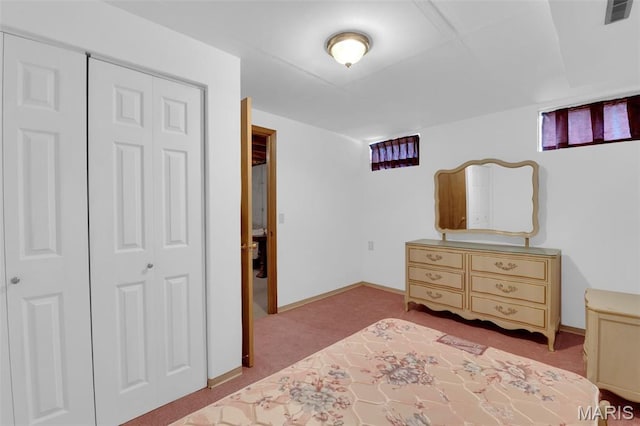 2961 Plum Leaf Cir, Saint Peters, MO 63303 - bedroom with carpet and a closet
