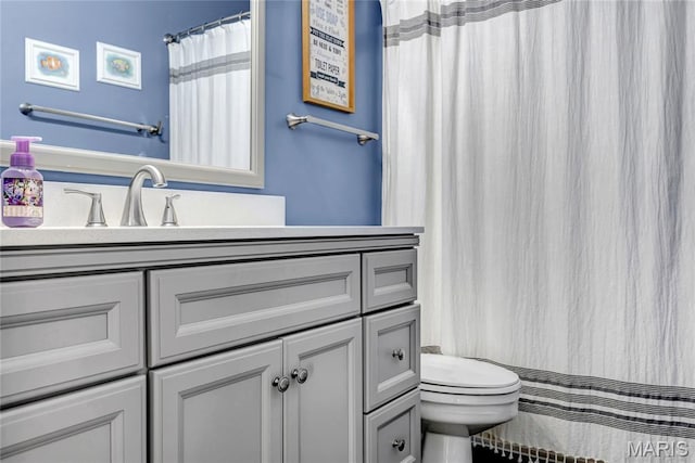 22 Dean Wells Ct, Warrenton, MO 63383 - bathroom with vanity and curtained shower