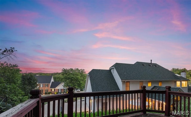 17527 Adams Way Ct, Wildwood, MO 63005 - view of wooden deck