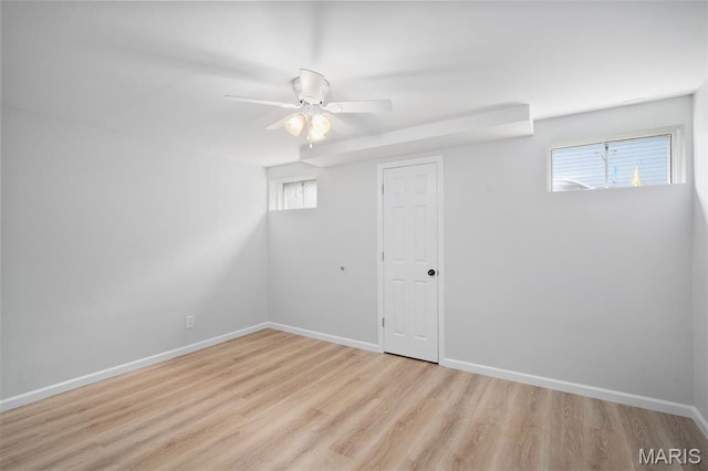 17527 Adams Way Ct, Wildwood, MO 63005 - empty room featuring wood finished floors and ceiling fan