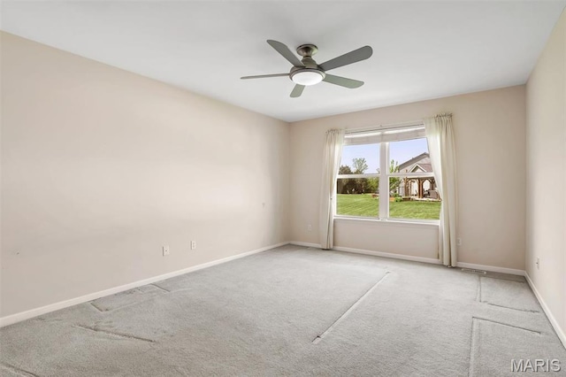 4817 Misty Wood Ct, Wentzville, MO 63385 - spare room with carpet flooring and ceiling fan