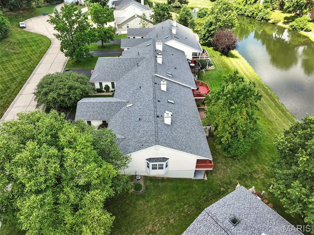 425 Charter Way Dr, Wildwood, MO 63040 - aerial view of property and surrounding area featuring a nearby body of water