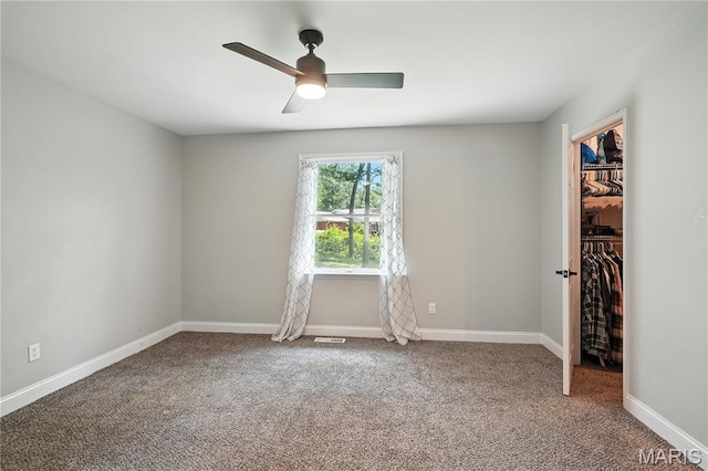 20 Hiddenbrook Dr, Black Jack, MO 63033 - carpeted spare room with ceiling fan and baseboards