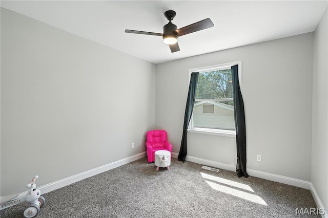 20 Hiddenbrook Dr, Black Jack, MO 63033 - unfurnished bedroom featuring carpet flooring and a ceiling fan