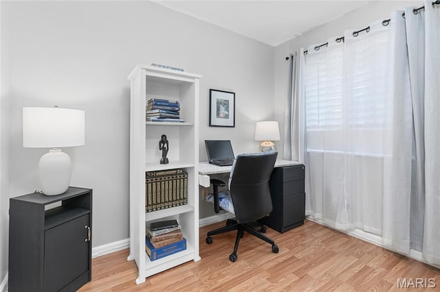 420 Echo Hill Dr, Ballwin, MO 63021 - office space featuring light wood-style flooring