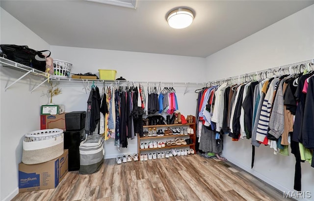 20 Airfield Crossing Court, Lake St Louis, MO 63367 - spacious closet with wood finished floors