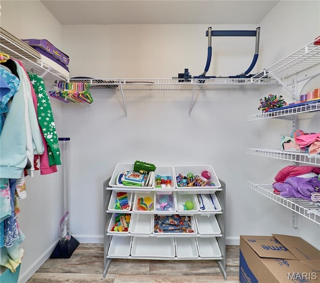 20 Airfield Crossing Court, Lake St Louis, MO 63367 - spacious closet with wood finished floors