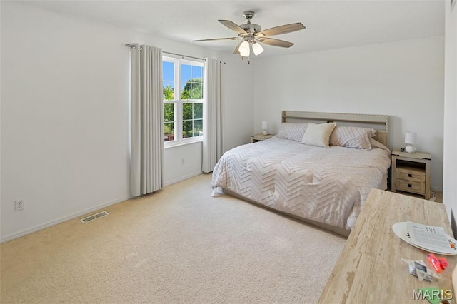 922 Benjamin Dr, Ofallon, IL 62269 - bedroom featuring carpet and ceiling fan