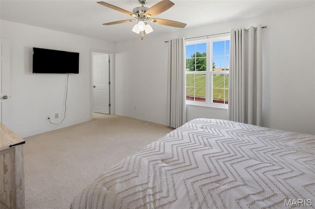 922 Benjamin Dr, Ofallon, IL 62269 - bedroom featuring carpet floors and ceiling fan