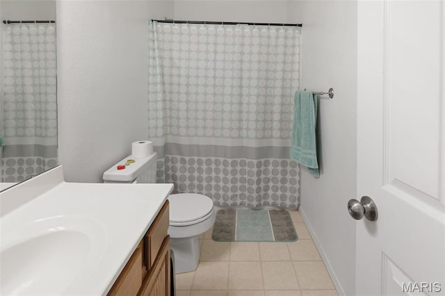 922 Benjamin Dr, Ofallon, IL 62269 - full bathroom featuring vanity and tile patterned floors