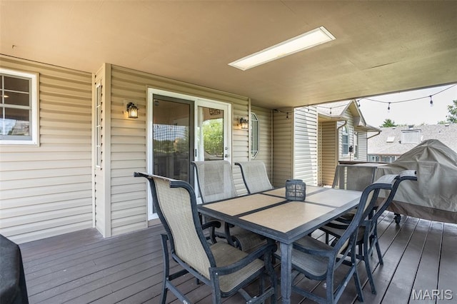 101 Archview Dr, Shiloh, IL 62221 - deck featuring outdoor dining area