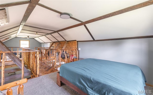 19612 State Route M, Edgar Springs, MO 65462 - bedroom featuring vaulted ceiling and carpet