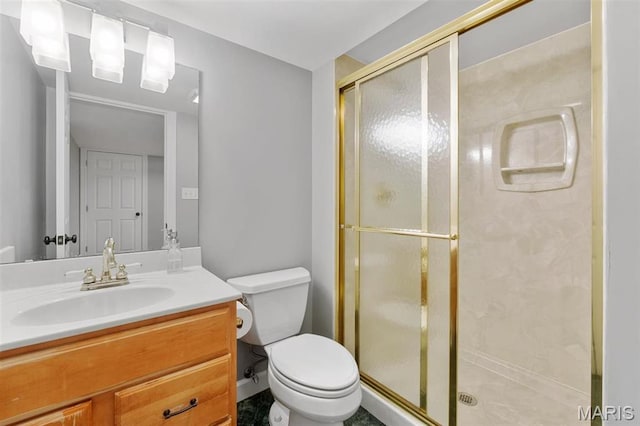 12429 Nicholas Ln, Saint Louis, MO 63131 - bathroom featuring vanity and a shower stall