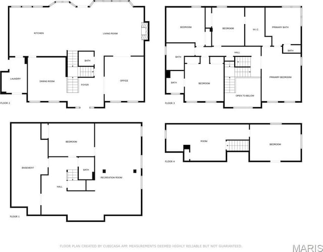 12429 Nicholas Ln, Saint Louis, MO 63131 - view of property floor plan