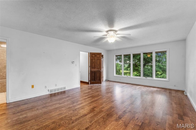 1938 State Highway Oo, Whitewater, MO 63785 - spare room featuring a ceiling fan, wood finished floors, and a textured ceiling