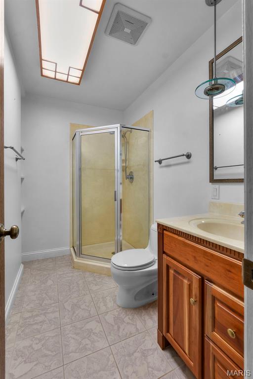 1938 State Highway Oo, Whitewater, MO 63785 - bathroom featuring vanity and a stall shower