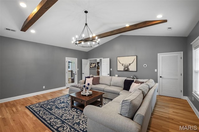 17108 Windsor Crest Blvd, Wildwood, MO 63038 - living room with a chandelier and light wood-type flooring
