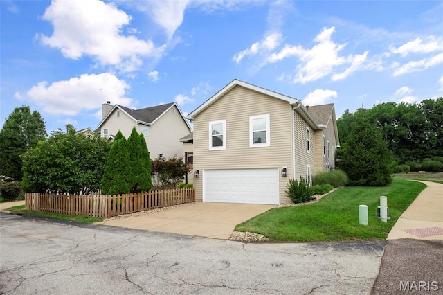 17108 Windsor Crest Blvd, Wildwood, MO 63038 - view of property exterior with an attached garage and driveway