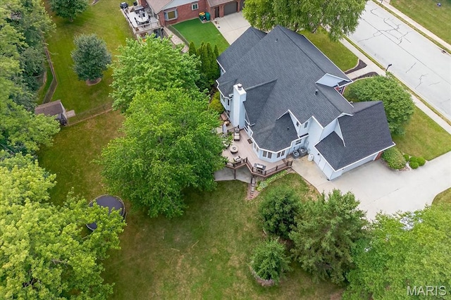 218 W Stonybrook Dr, Ofallon, IL 62269 - view from above of property