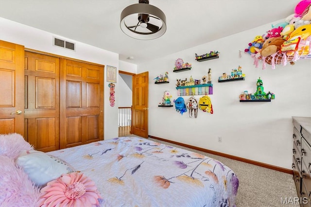218 W Stonybrook Dr, Ofallon, IL 62269 - bedroom with carpet flooring and baseboards