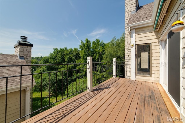 1632 Lake Knoll Dr Unit 1P, Lake St Louis, MO 63367 - view of wooden terrace