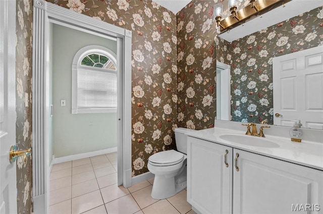 1805 Lincoln Knolls Dr, Edwardsville, IL 62025 - bathroom featuring tile patterned floors and vanity