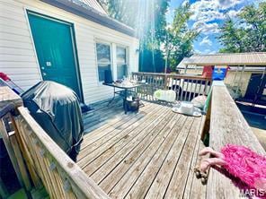 805 N Carleton, Farmington, MO 63640 - view of deck