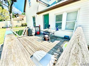 805 N Carleton, Farmington, MO 63640 - view of deck