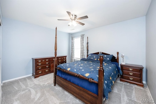804 Cardiff Ct, Ofallon, IL 62269 - bedroom with carpet flooring and a ceiling fan